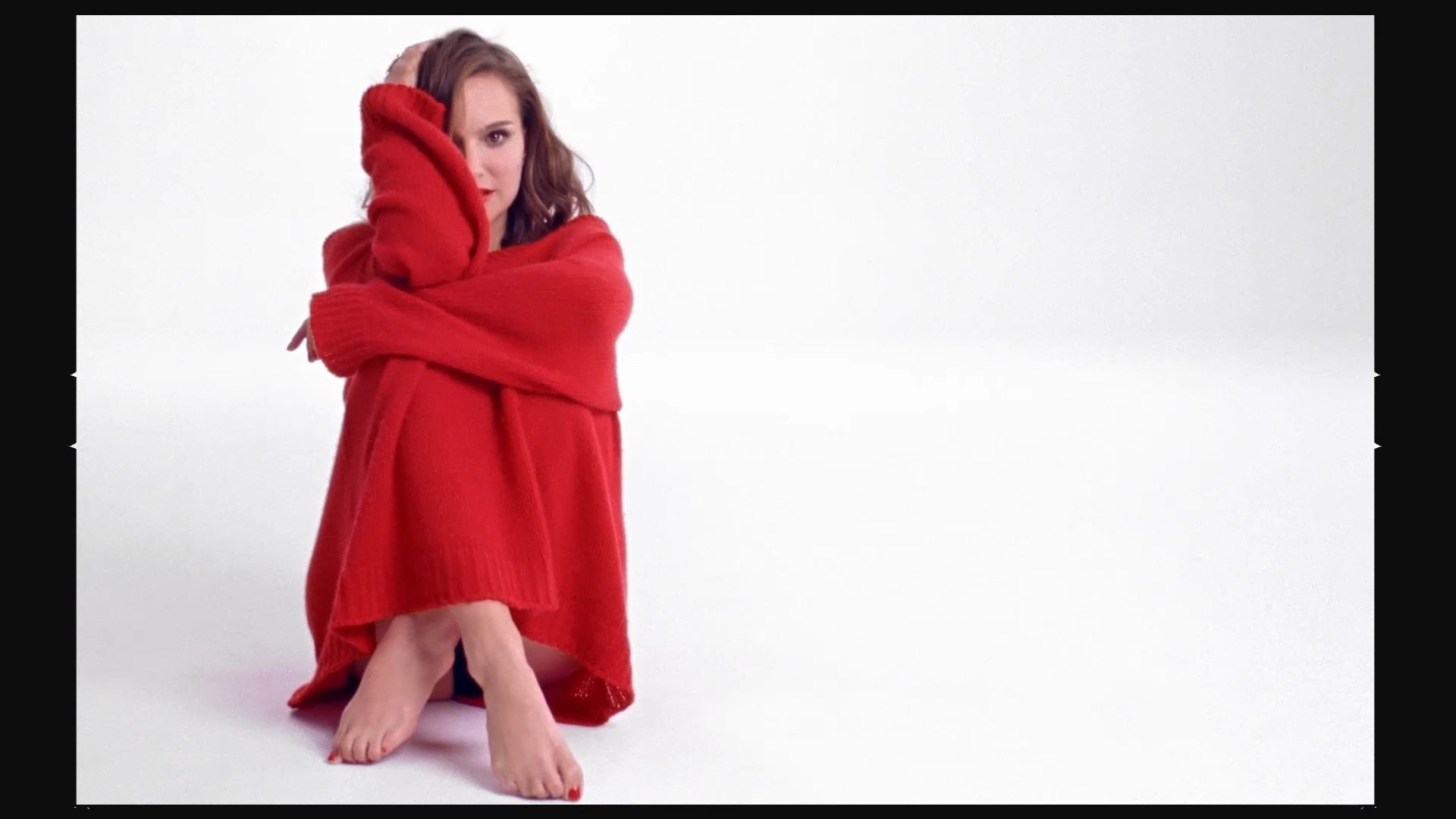 Natalie Portmans New Shoot Feet