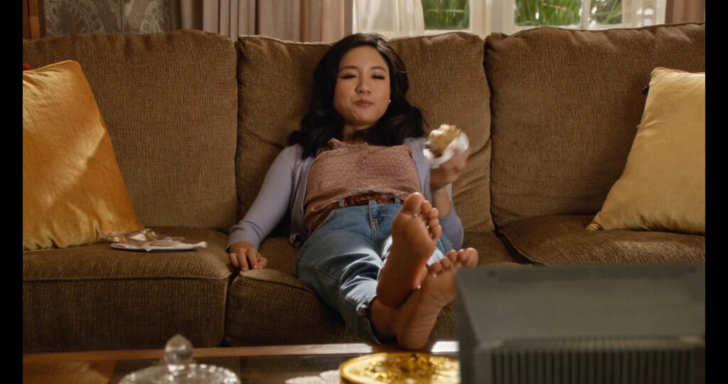 Constance Wu Feet (2 photos)