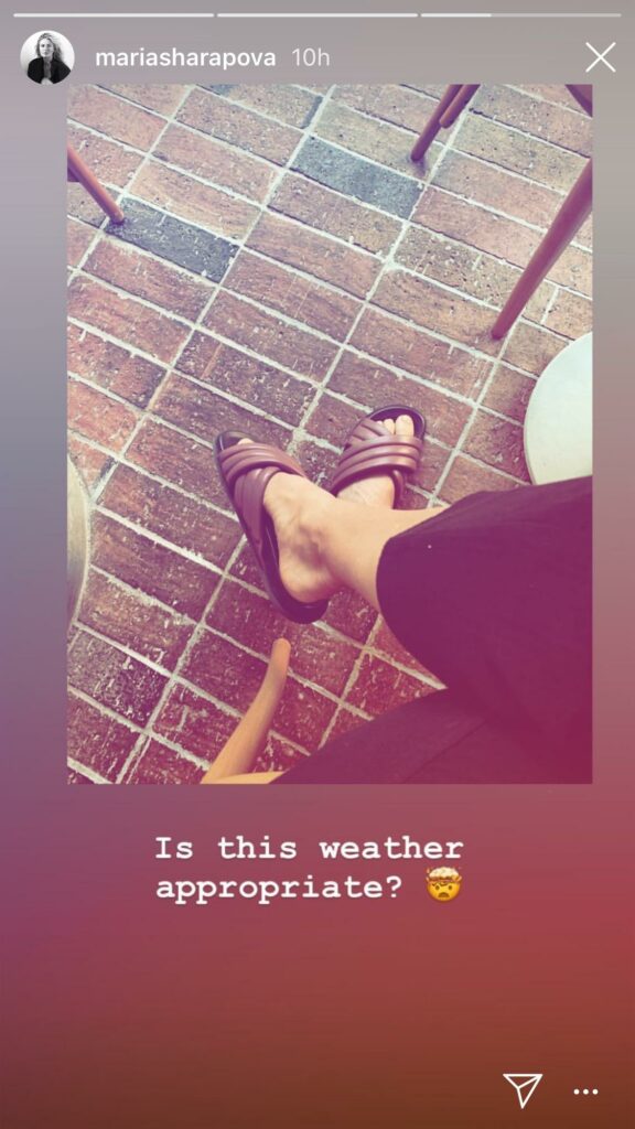 Maria Sharapova Feet (4 photos)