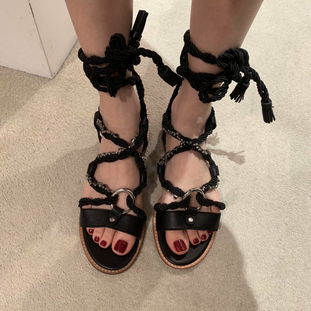 Xenia Tchoumitcheva Feet (13 photos)