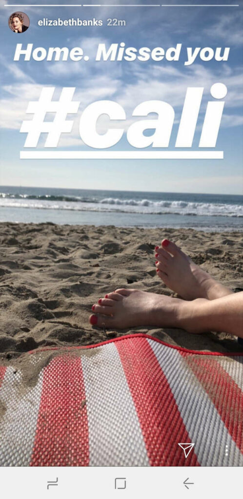 Elisabeth Banks Has Perfect And She Knows It Feet