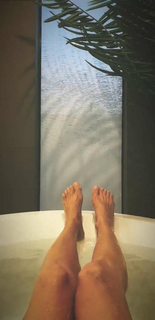 Tricia Helfer Feet