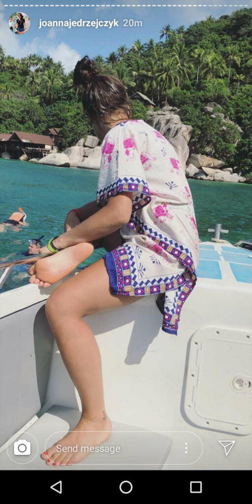 Joanna Jederzejcyk Feet