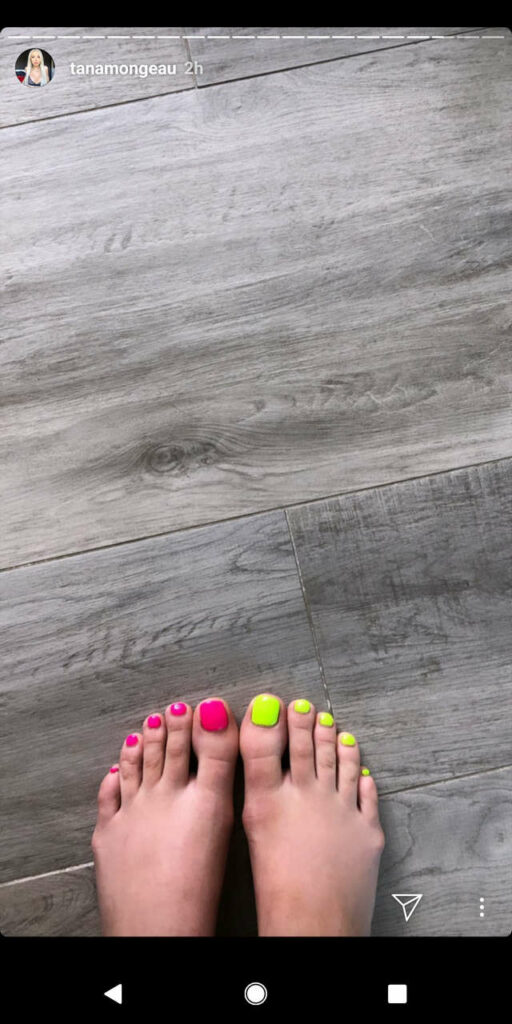 Tana Mongeau Feet