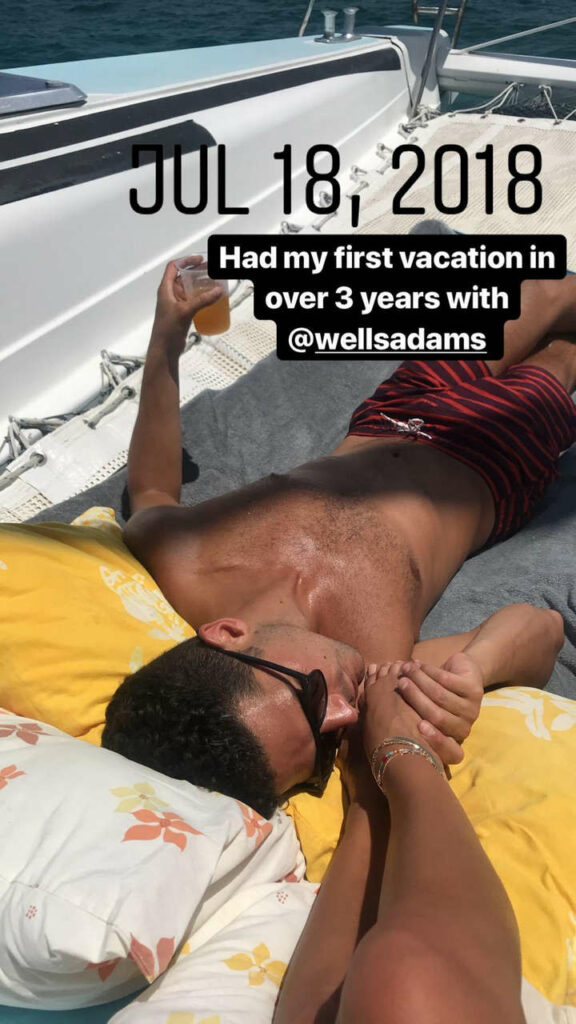 Sarah Hylands Husband Appreciates Good Things Feet