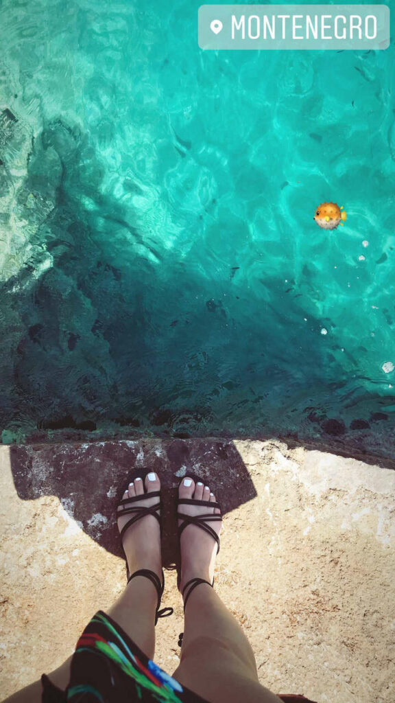 Victoria Justice From Her Instagram Story Feet