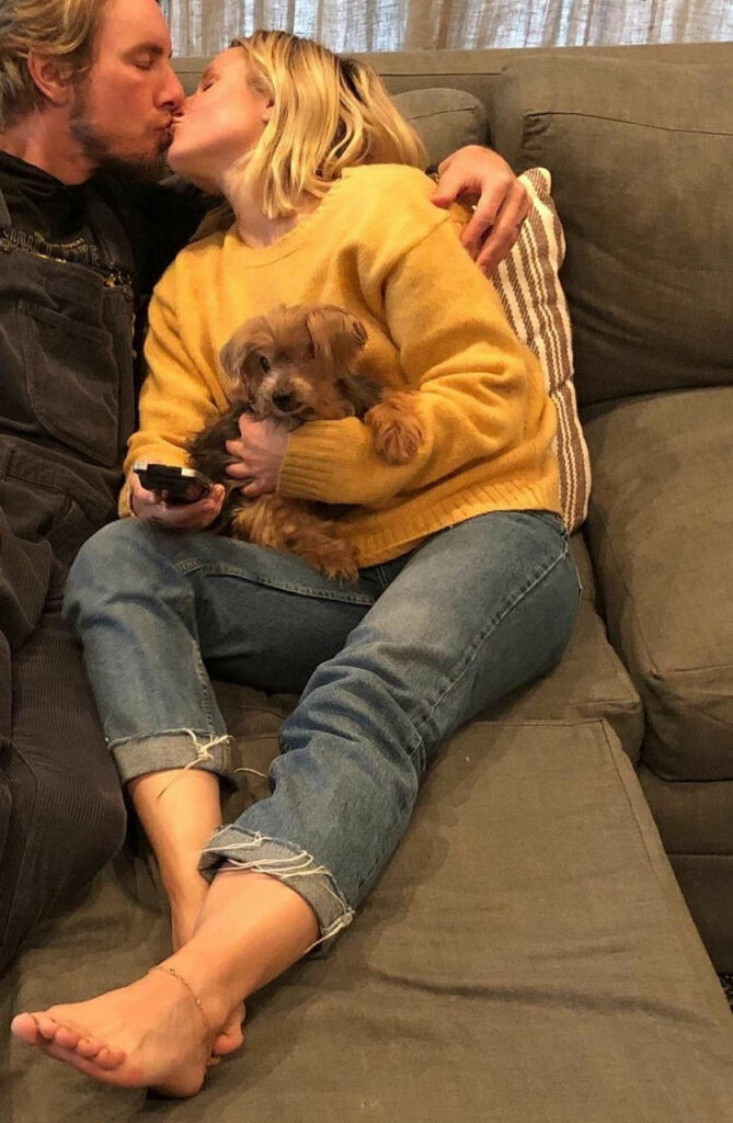 Lovely Kristen Bell Toes Feet