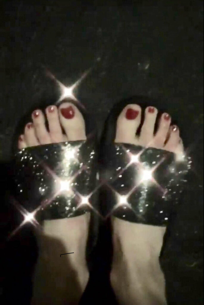 Kacey Musgraves From Her Instagram Story Feet