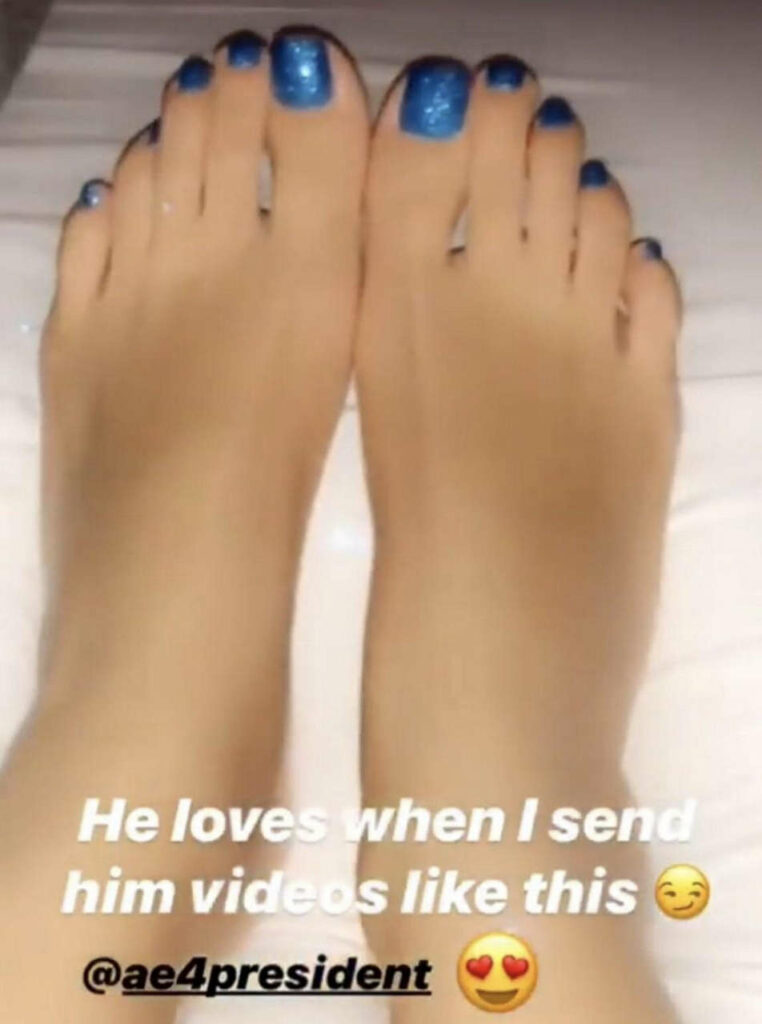 Can You Blame Him Amber Rose Feet