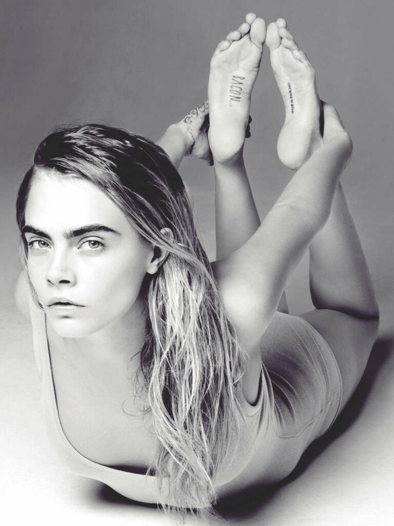 Cara Delevigne Feet
