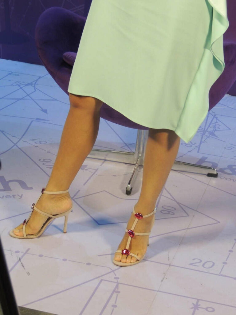 Pampita Ardohain Feet
