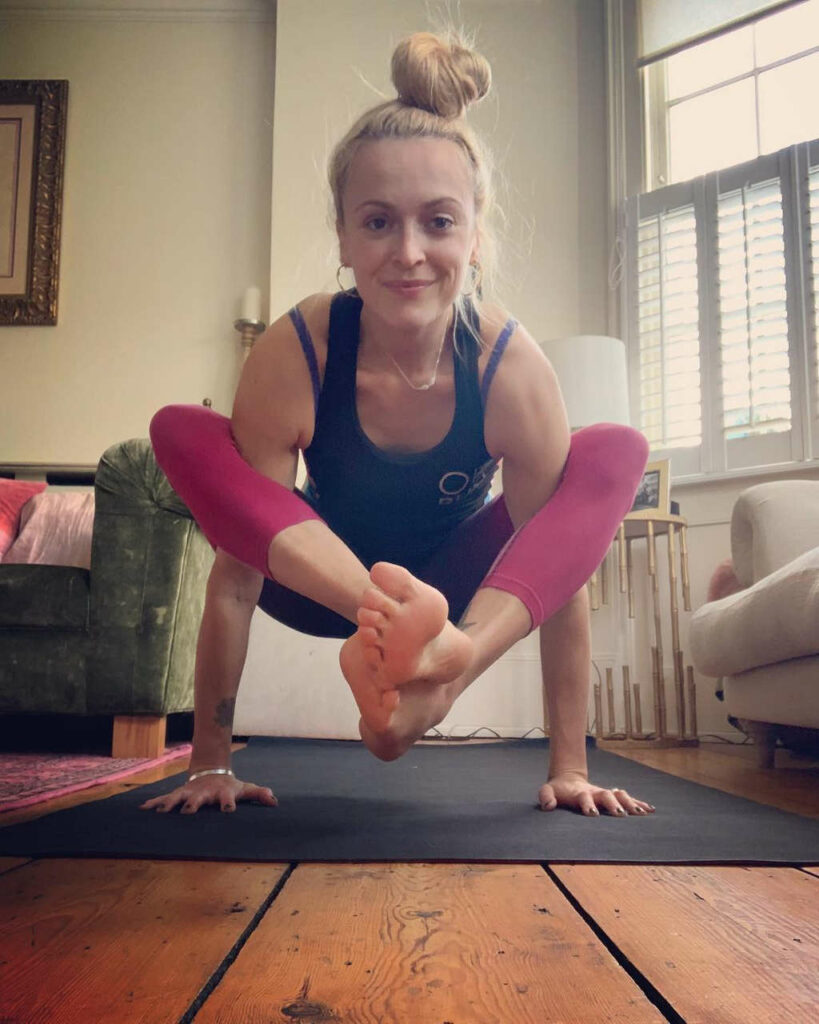 Fearn Cotton Yoga Soles Feet
