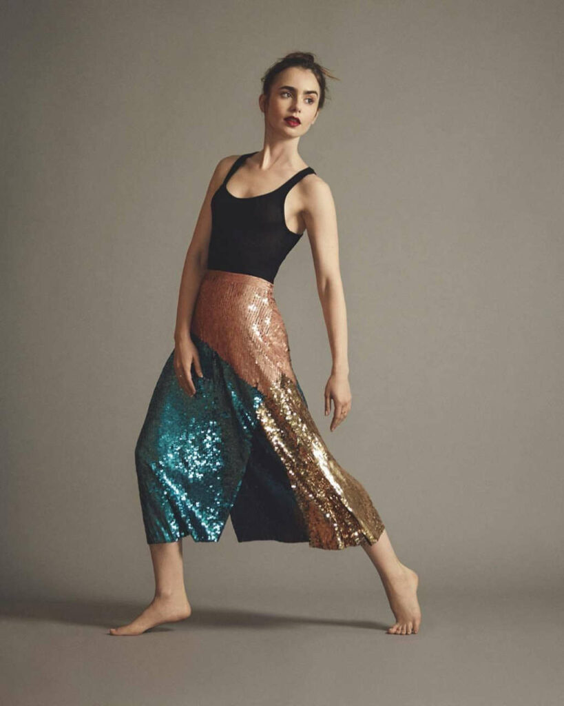 Lily Collins Again Feet