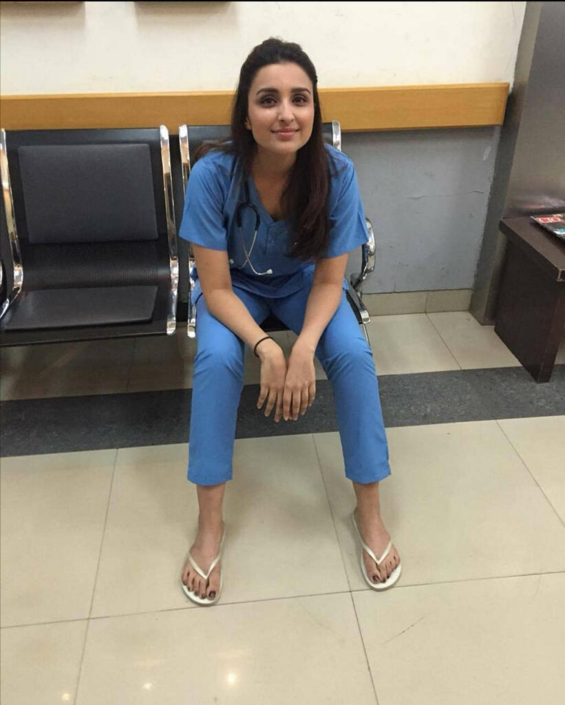 Indian Actress Parineeti Chopra Feet