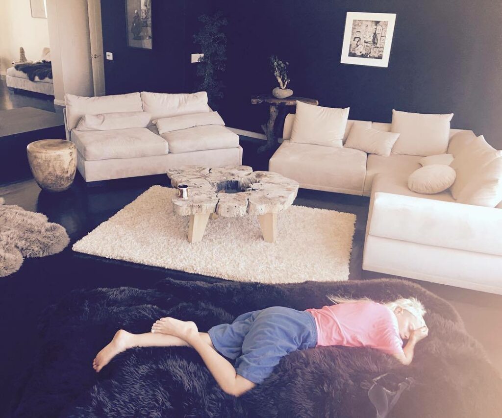 Yolandi Vissers Sleeping Soles Feet