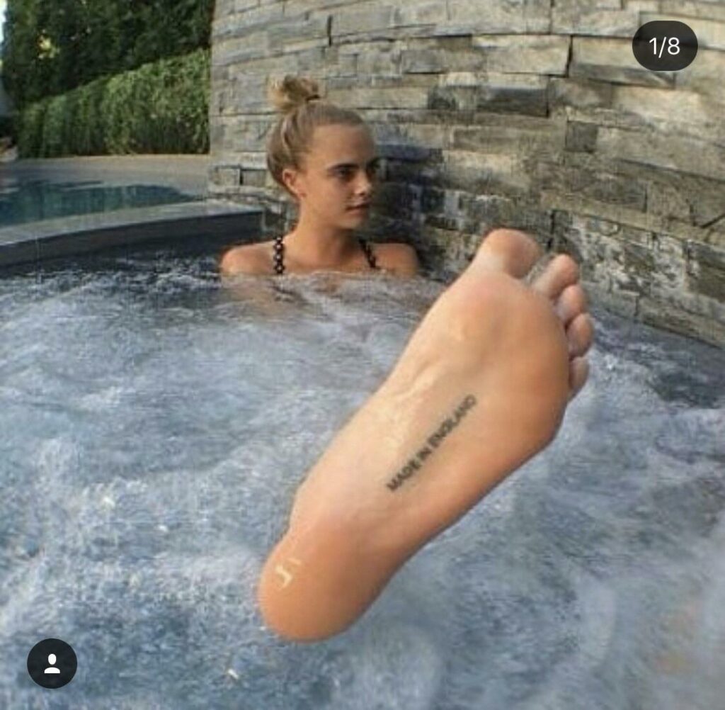 This One Never Gets Old Cara Delevingne Feet