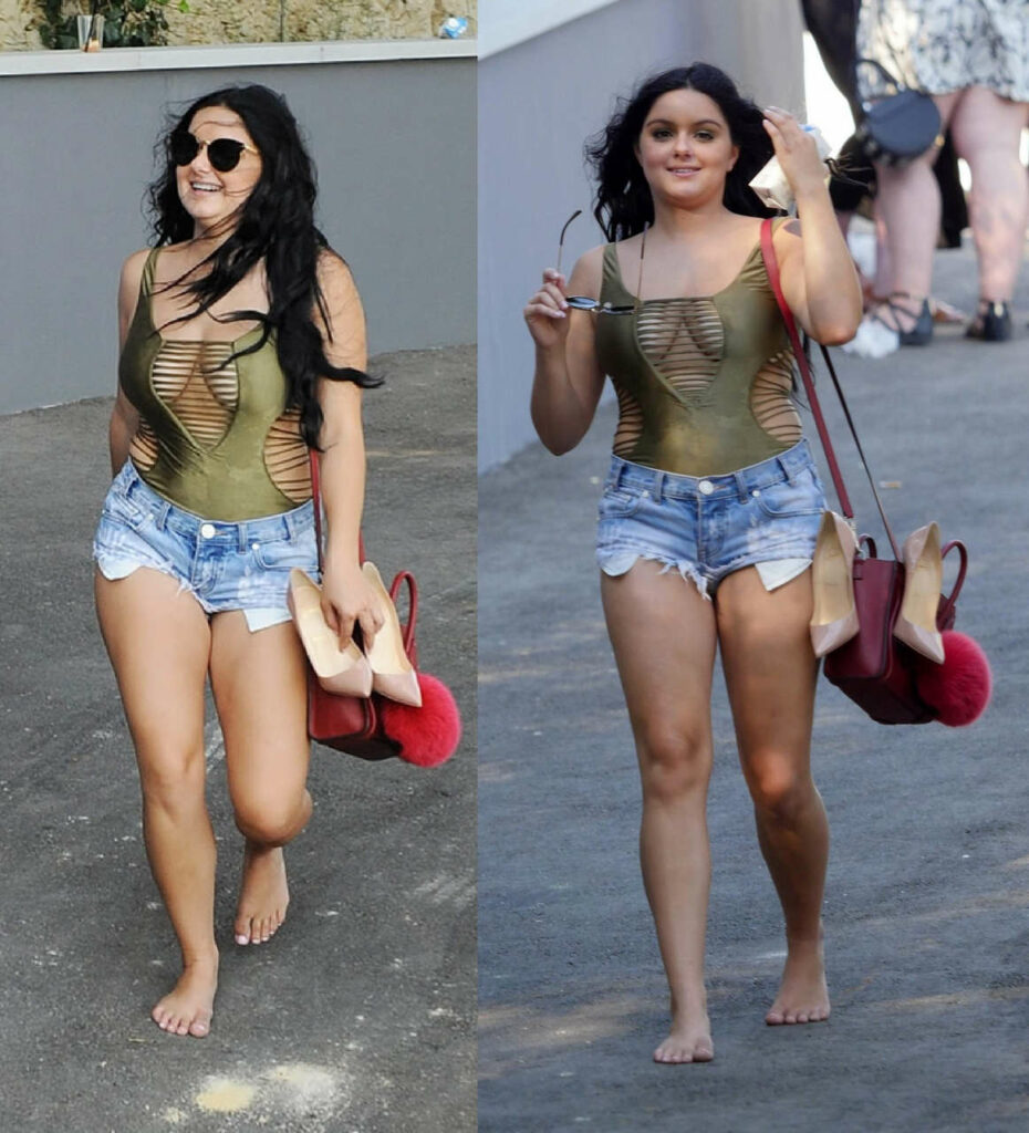 Ariel Winter Barefoot Feet