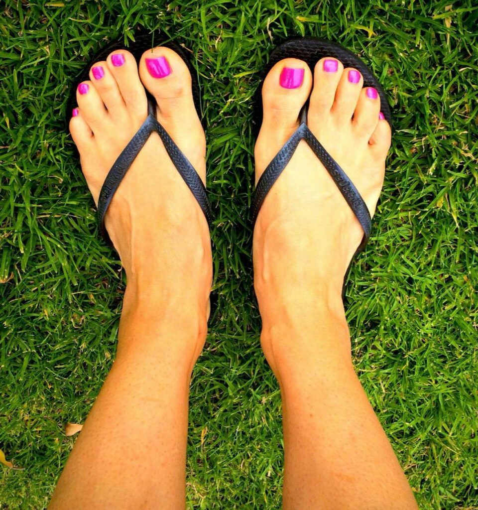 Constance Marie In Sandals Feet