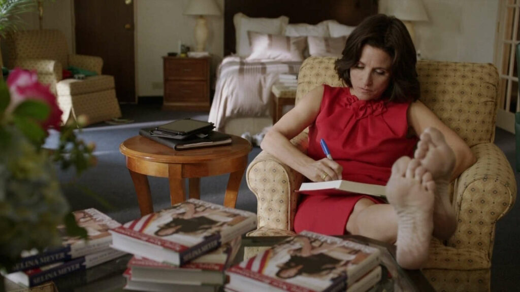 Julia Louis Dreyfuss Soles Feet
