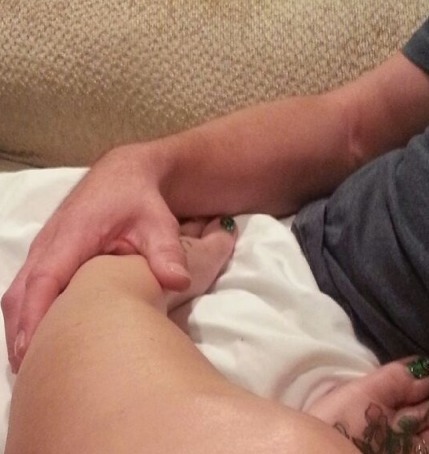 Myfeet4you I Have A New Friend Visiting So