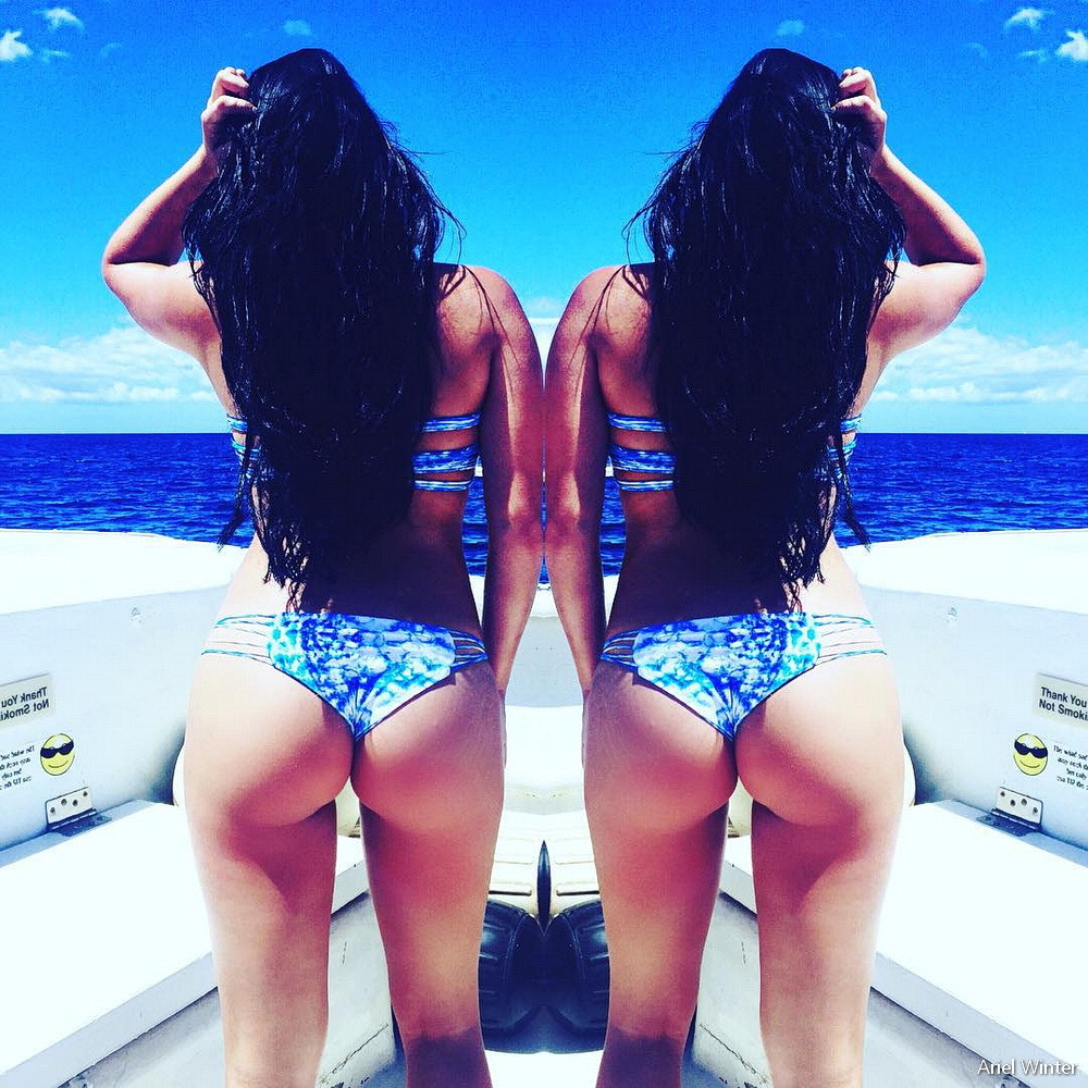 Ariel Winter Boobs Butt Feet