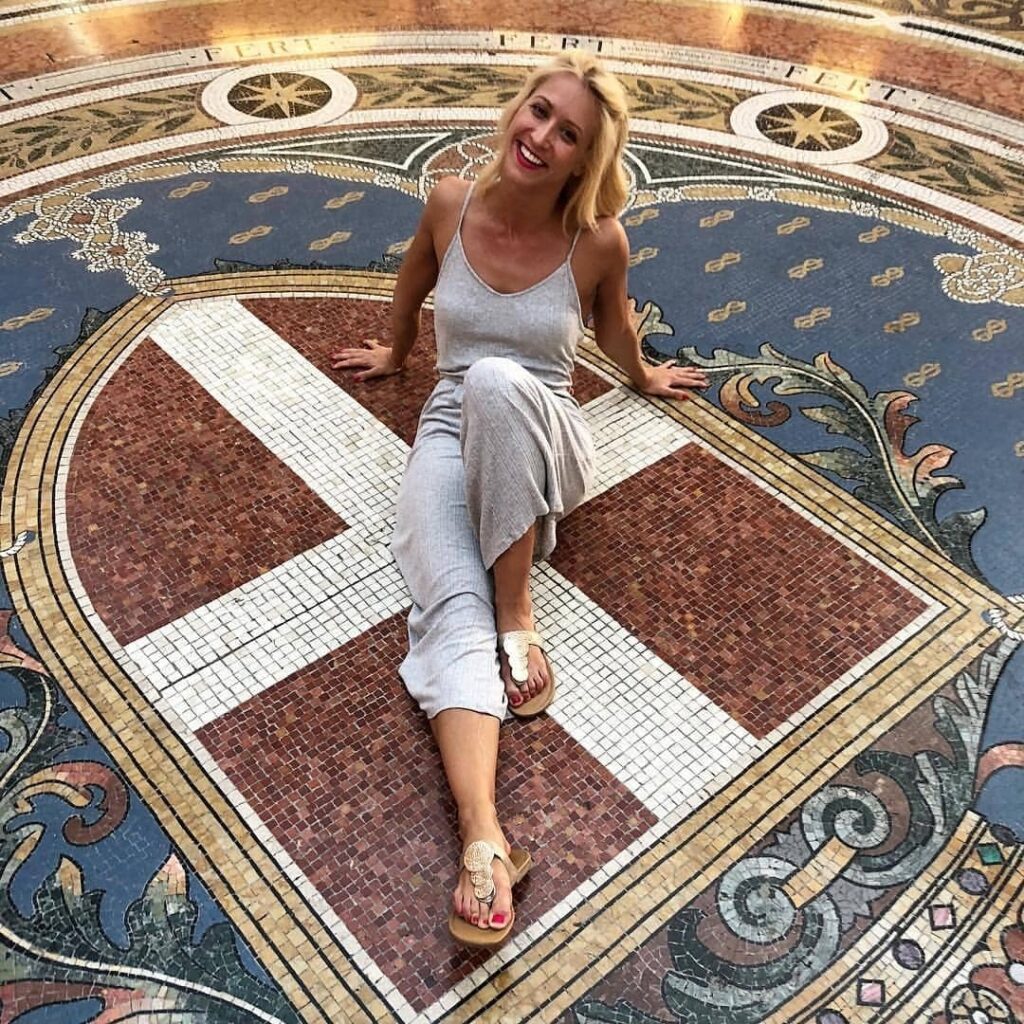 Kathrin Menzinger Austrian Blonde Dancer Feet (2 photos)