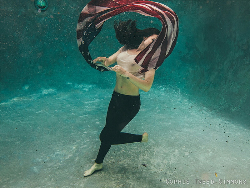 Sophie Tweed Simmons Seethrough Photoshoot Feet