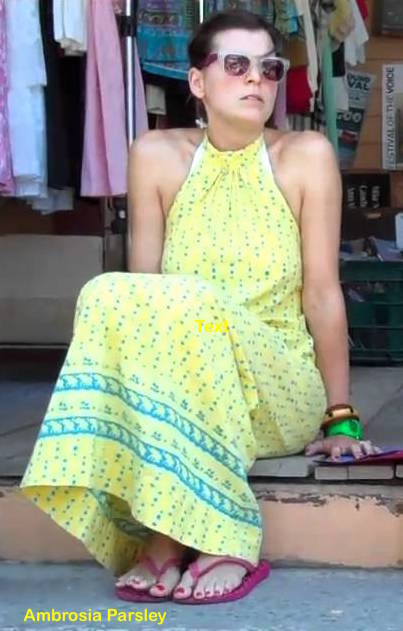 Ambrosia Parsley Feet