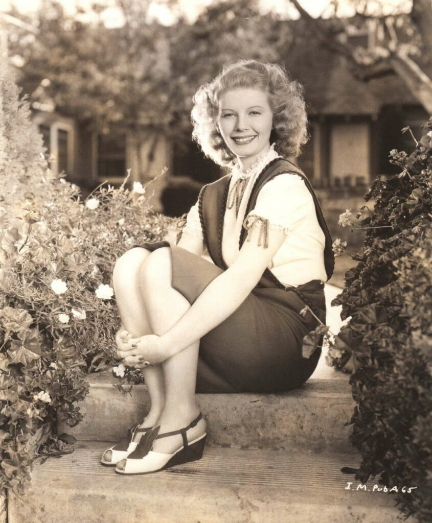 Irene Manning Feet (2 photos)