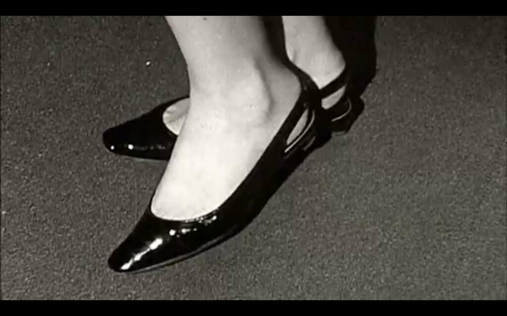 Delia Derbyshire Feet (3 photos)
