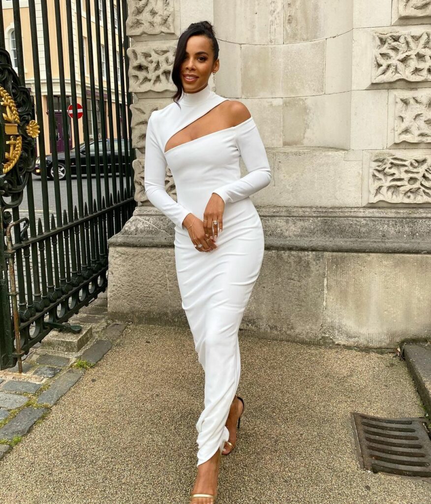 Rochelle Humes Feet (2 images)