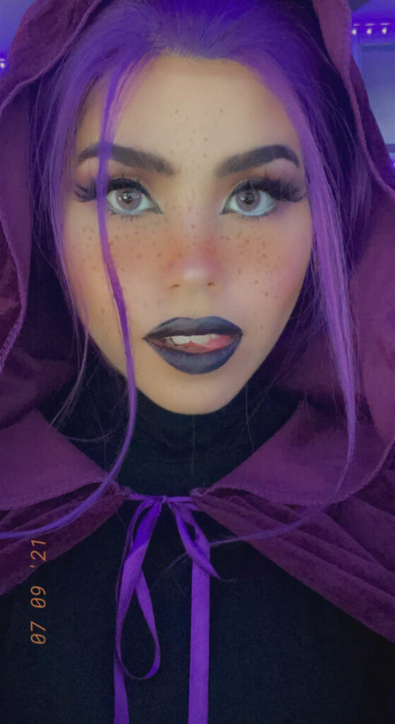 My First Shot At Cosplay I Think I Did Raven Pretty Well