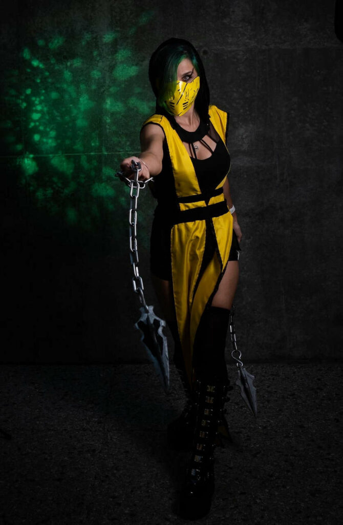 Self New Shoot For Upgraded Cosplay Scorpion