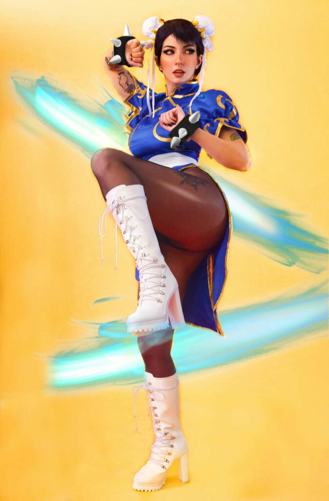 Chun Li From Street Fighter By Spookyfoxx Self
