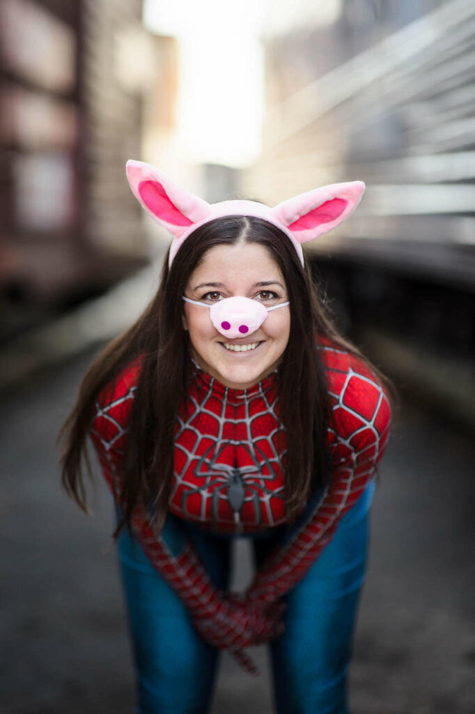 Self Spider Ham Pig