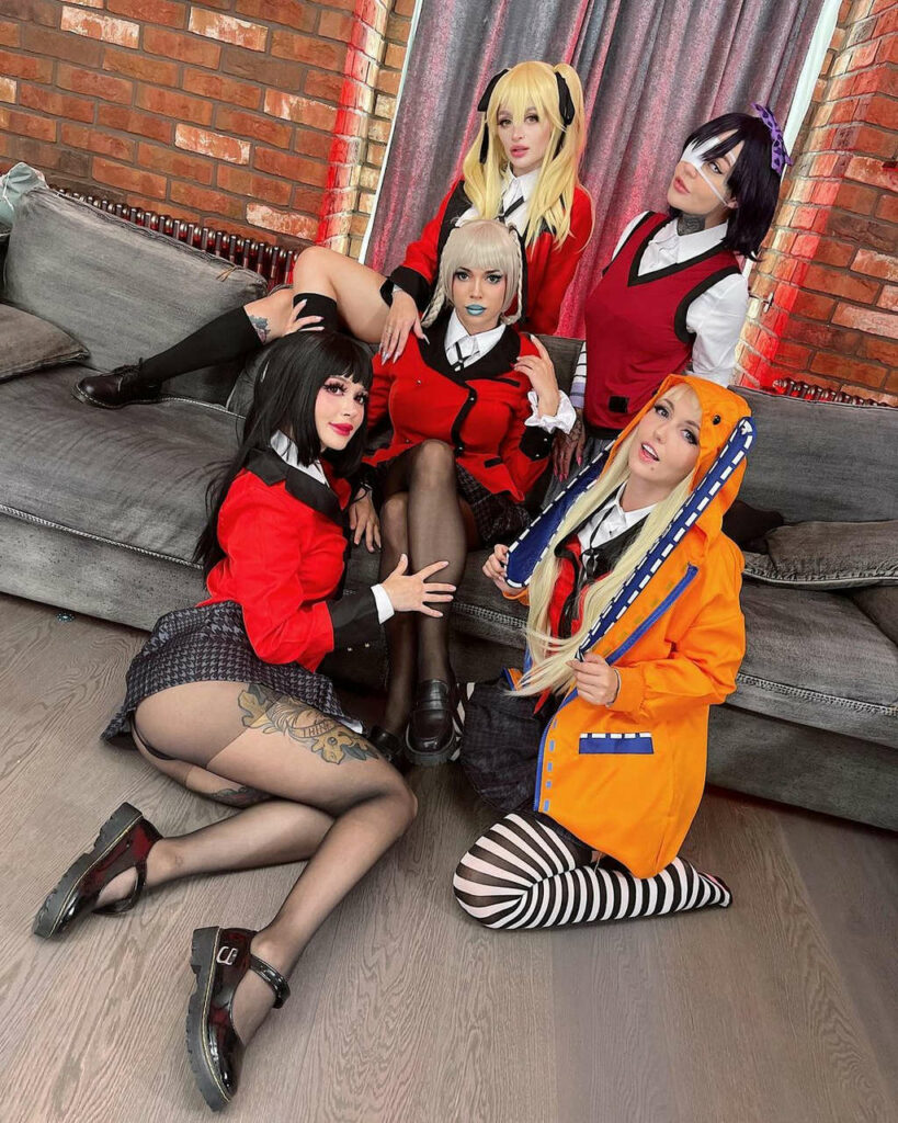 Kakegurui Cosplay Parody By Purple Bitch