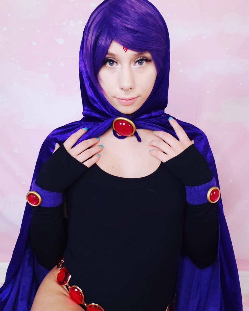 Loving My Raven Cosplay From Teen Titans