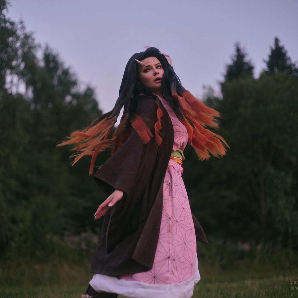 Adult Nezuko Demon Kimetsu No Yaiba Cosplay By Me