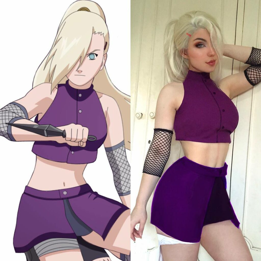 Maria Fernanda Galvao As Ino Yamanaka Naruto