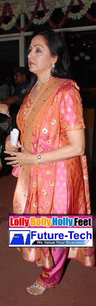 Hema Malini Feet