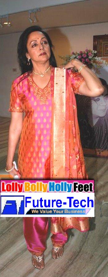 Hema Malini Feet