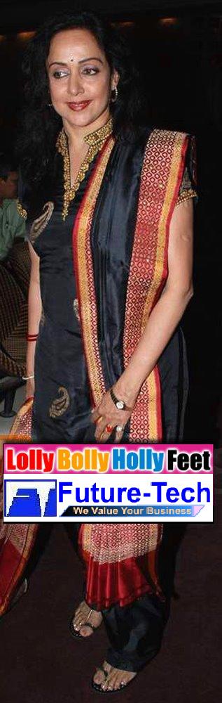 Hema Malini Feet