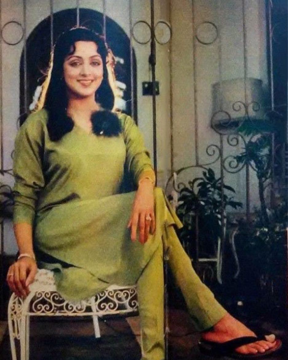 Hema Malini Feet