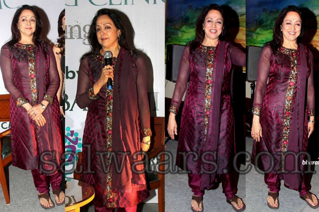 Hema Malini Feet