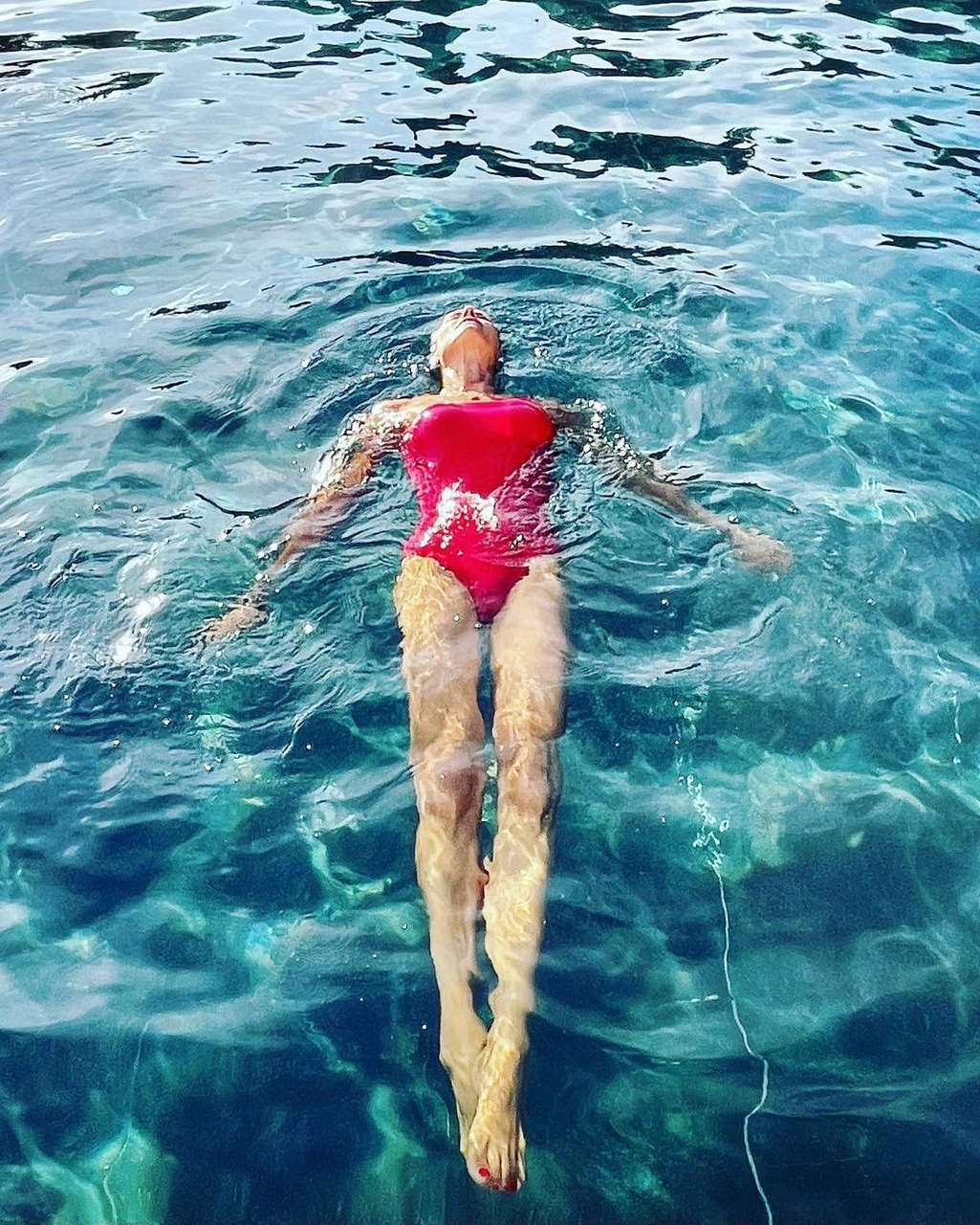 Martina Colombari Feet