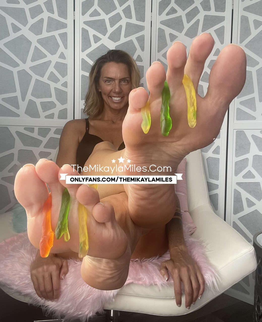 Mikayla Miles Feet
