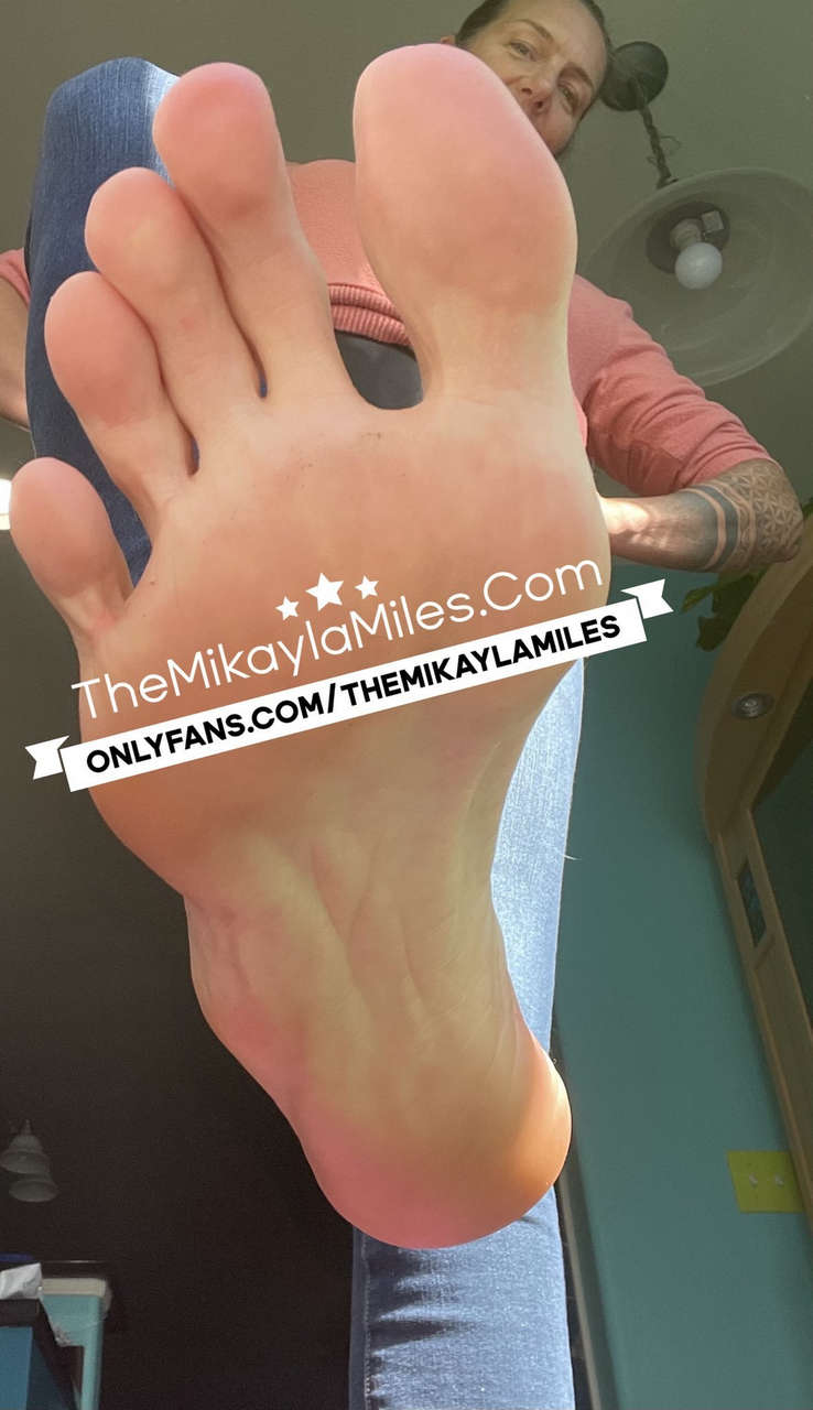 Mikayla Miles Feet