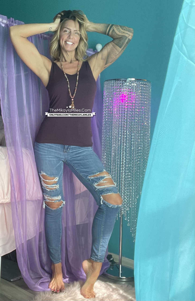 Mikayla Miles Feet