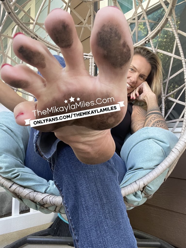 Mikayla Miles Feet