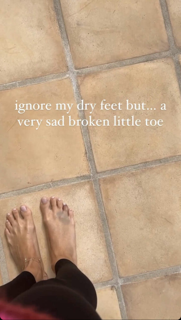 Hailey Bieber Feet